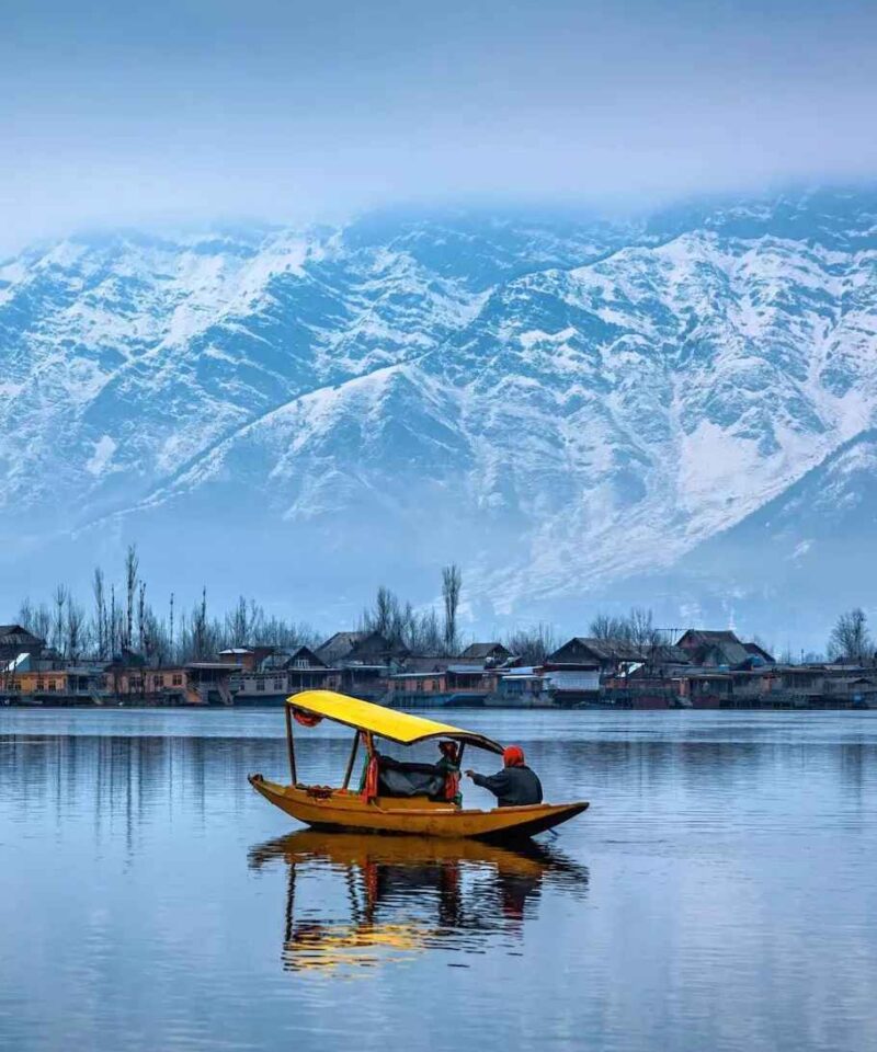 Dal Lake in Srinagar, the iconic symbol of Kashmir's beauty.