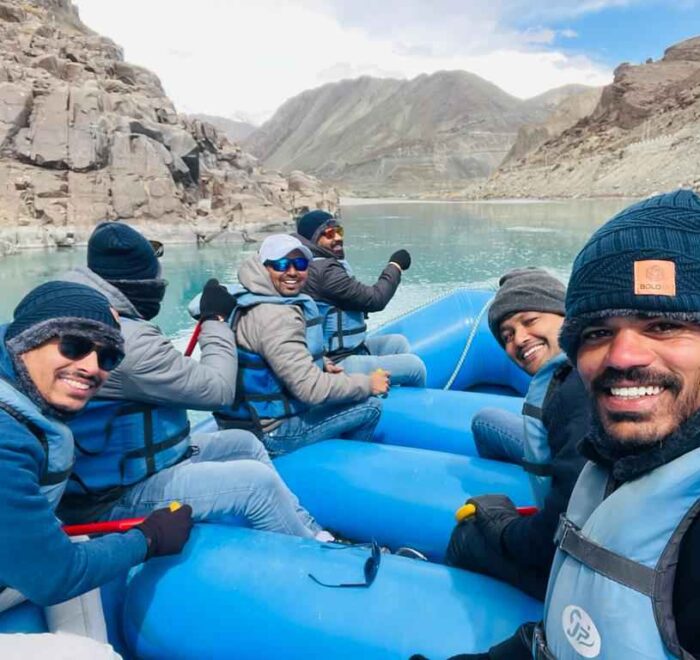 Thrilling river rafting adventure in Ladakh's rivers