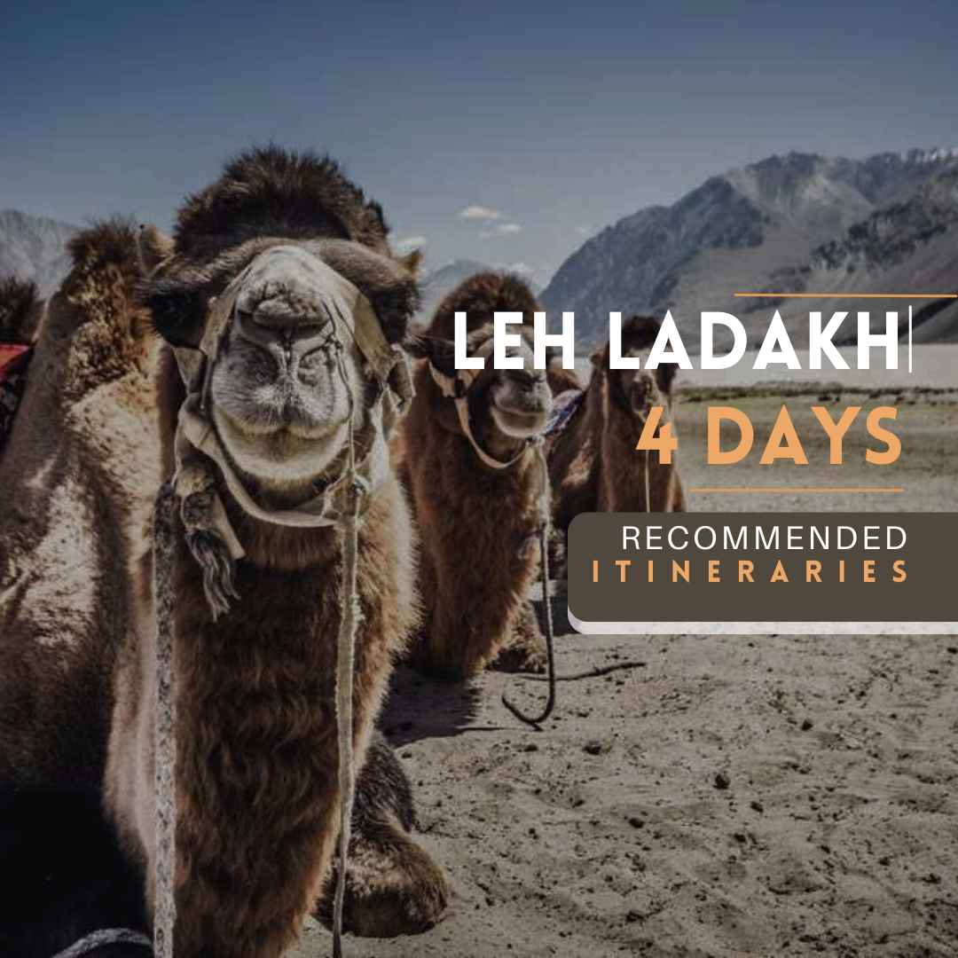 4 Days Ladakh Trip itinerary