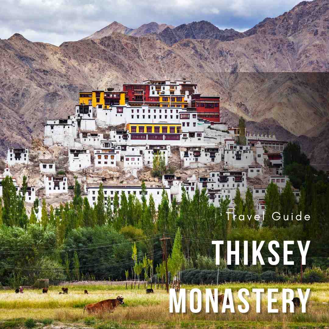 Thiksey Monastery Exteriro View