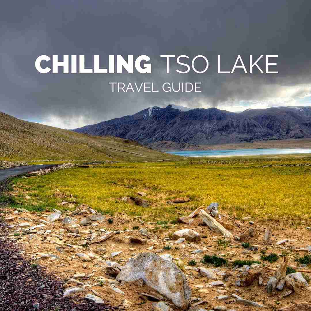 Chilling Tso Lake Ladakh